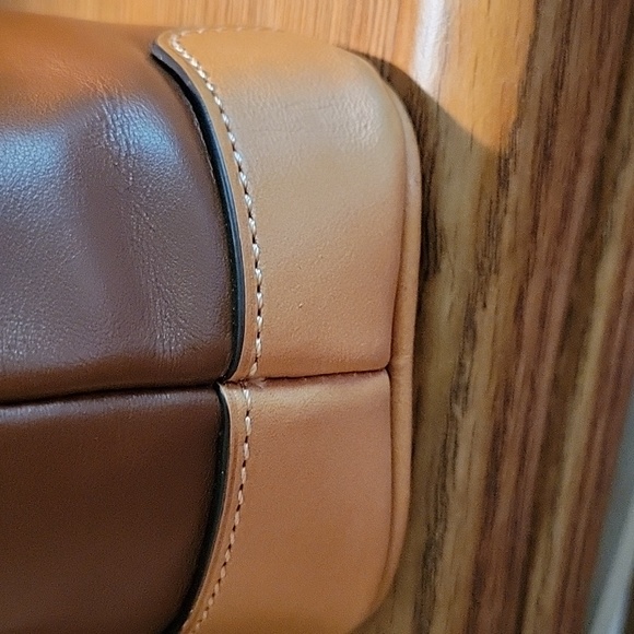 Dooney & Bourke Smooth Leather crossbody in Natural - Picture 11 of 16